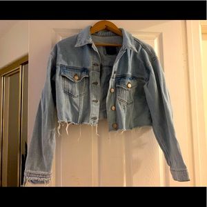 Distressed Jean Jacket